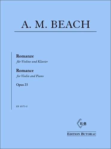 Cover - Amy Beach, Romance